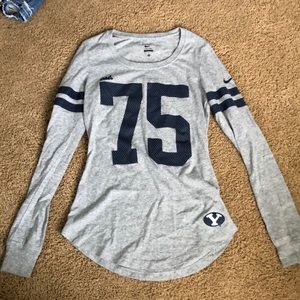 BYU COUGARS GREY SHIRT